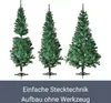 Juskys vánoční stromek 120 cm umělý se sněhem a stojanem, Náhled obrázku produktu 6