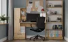 Ensemble bureau + bibliothèque COSMO chêne ARTISAN Voir les images du produit 2