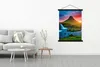 MuchoWow® Textilposter Wasserfall - Berg - Moos - Produktbild-Vorschau 3