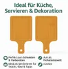 Hausleben Servierbrett Set 6er – 15×10 cm – Mini Bambus Produktbild-Vorschau 5