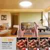 24W LED Deckenleuchte mit RGB-Hintergrundbeleuchtung, Produktbild-Vorschau 6