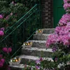 Garten Solar Schildkröte mit Blumen, Gartenleuchten, Solar Produktbild-Vorschau 6