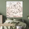 MuchoWow® Wandteppich Wandbehang Dinosaurier - Bus - Kinder Produktbild-Vorschau 4