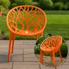 CLP 4er Set Gartenstuhl Hope, Modernes Design, Wetterfest, Produktbild-Vorschau 4
