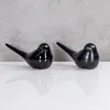 2er Set Dekofigur Vogel Schwarz Porzellan Tischdeko Deko Produktbild-Vorschau 7
