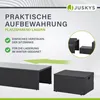Juskys Polyrattan Gartenmöbel Set Salou inkl. Abdeckung - Produktbild-Vorschau 4