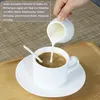 6x Elegantes Keramik-Milchschaumkännchen mit Griff - 130ml Produktbild-Vorschau 4
