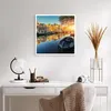 Poster - Poster ohne Rahmen - Kanal Boot Amsterdam Wasser - Produktbild-Vorschau 5