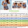 Damen Bikini Set - Retro Plaid Zweiteiliger Badeanzug - Produktbild-Vorschau 2