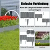XINZI Bordure de pelouse en plastique aspect bois, Voir les images du produit 4
