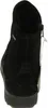 A black suede boot is shown from the back. Anteprima dell’immagine prodotto