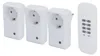 Funkfernschalter-Set 3+1 weiß 3x Funk-Zwischenstecker 1x Produktbild-Vorschau 1