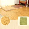 A room with wooden floor mats and a shelf unit in the background. Produktbild-Vorschau