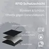 Frentree® Damen Geldbörse aus echtem Nappaleder, großes Produktbild-Vorschau 4