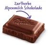 Milka Zartherbe Alpenmilch cioccolato fondente dal sapore Anteprima dell’immagine prodotto 2
