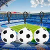 com-four® 3x Regenponcho in Fußballkugel - Notfallponcho Produktbild-Vorschau 2