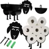 Halter Ständer Kleiderbügel Regal für Toilettenpapierrollen Produktbild-Vorschau 1