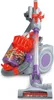 A toy Dyson vacuum cleaner with colorful beads inside the dustbin. Produktbild-Vorschau