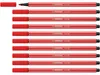 STABILO Premium-Filzstift -  Pen 68 - 10er Pack - carmin Produktbild-Vorschau 1