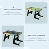 HOMCOM 4-in-1 Multi Spieltisch Multifunktionstisch mit Produktbild-Vorschau 6