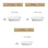 Sada pekáčů MALACASA, 3dílná porcelánová forma na dort, Náhled obrázku produktu 2