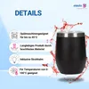 Weinbecher 350 ml 'Vinova' - doppelwandiger Edelstahlbecher Produktbild-Vorschau 2