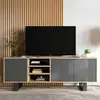 Loft TV-Schrank TV-Lowboard Apollo Dreitürig Zwei Produktbild-Vorschau 1