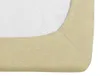 Prześcieradło frotte kremowe 90 x 200 cm Podgląd zdjęcia produktu 3