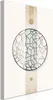 Italienischer Leinwand Leinwandbild - Circle with Artistic Produktbild-Vorschau 1
