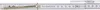 A screw is placed on a ruler for size reference. Náhled obrázku produktu