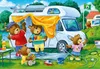 Ravensburger Kinderpuzzle - Familie Bär geht campen - 2x24 Produktbild-Vorschau 3