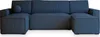 Masseno Ecksofa PESANO P mit Schlaffunktion U-Form, Sofa Produktbild-Vorschau 11