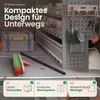 Novaliv Kehrbesen Besen mit Teleskopstiel Straßenbesen mit Produktbild-Vorschau 10