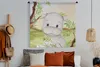 MuchoWow® Wandteppich Wandbehang Nilpferd - Dschungel - Produktbild-Vorschau 4