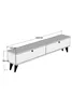 Skye Decor, Paris - White, Mobili TV, bianco, 160 x 40 x 25 Anteprima dell’immagine prodotto 6