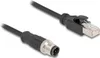 Delock - Netzwerkkabel - 4-polig M12-D (M) zu RJ-45 (M) - 1 Produktbild-Vorschau 1