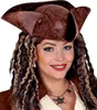 Antiker Piratenhut im Vintage-Lederlook Produktbild-Vorschau 3