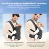Babytrage mit Hüft- & Schultergurt – Bequemer Baby Hüftsitz Produktbild-Vorschau 7