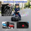 COSTWAY Voiture à pédales Police, véhicule à pédales avec Voir les images du produit 8