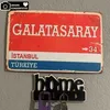 Panneau rétro en bois Galatasaray 30 x 20 cm – Panneau Voir les images du produit 4