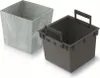 Kunststofftopf Grau Beton-Effekt 30X30Cm 19L Deckel Mit Produktbild-Vorschau 4