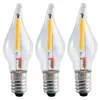 3 x LED Filament Windstoßkerzen Leuchtmittel 0,2W E10 8-55V Produktbild-Vorschau 1
