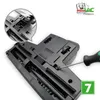 Close-up view of a vacuum cleaner part with a screwdriver and an instruction number. Náhled obrázku produktu