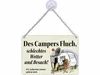 Kulthänger Blechschild Campers Fluch KH 047 Produktbild-Vorschau 2