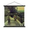 MuchoWow® Textilposter Schräger Weg in Montmartre - Vincent Produktbild-Vorschau 1