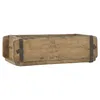 Holzkiste im Vintage-Design, Ziegelform, 30 x 9 x 15 cm Produktbild-Vorschau 12