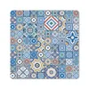 MuchoWow® Mauspad Mousepad Muster - Blau - Formen 30x30 cm Produktbild-Vorschau 1