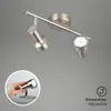 LED Deckenleuchte Spotleuchte 2xGU10 schwenkbar 3000K 12W Produktbild-Vorschau 3