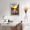 Gerahmtes Poster - Rahmen in heller Eiche - Bikes Kanal Produktbild-Vorschau 6