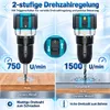 AJIEQAQ Akkuschrauber 21V MAX, 45Nm, 18+1, 2-Gang, 2×2,0Ah Produktbild-Vorschau 5